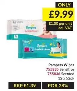 Musgrave MarketPlace Pampers wipes offer
