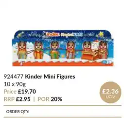 Musgrave MarketPlace Kinder mini figures offer