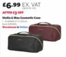 Costco Stella & Max Cosmetic Case offer