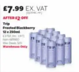 Costco Trip frosted blackberry offer