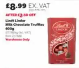Costco Lindt Lindor Milk Chocolate Truffles offer