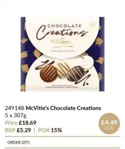 Musgrave MarketPlace McVitie's Chocolate Creations offer