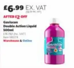 Costco Gaviscon double action liquid offer