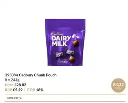 Musgrave MarketPlace Cadbury chunk pouch offer