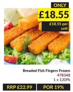 Musgrave MarketPlace Breaded Fish Fingers Frozen offer
