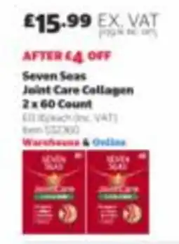 Costco Seven Seas Joint Care Collagen offer