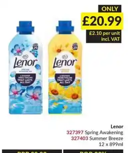 Musgrave MarketPlace Lenor spring awakening summer breeze offer