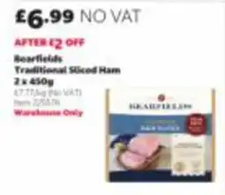 Costco Bearfields traditional sliced ham offer