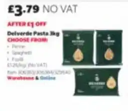 Costco Delverde pasta offer