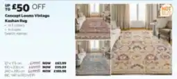 Costco Concept Looms Vintage Kashan Rug offer