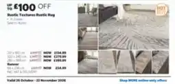 Costco Rustic Textures Rustic Rug offer
