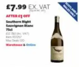 Costco Southern Right Sauvignon Blanc offer