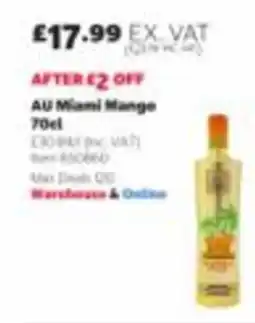 Costco Au Miami Mango offer