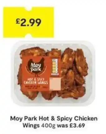 Moy Park Hot & Spicy Chicken Wings