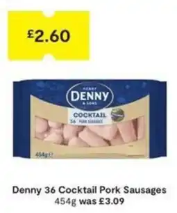 SuperValu Denny 36 cocktail pork sausages offer