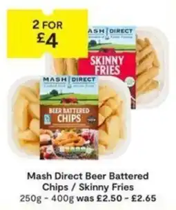SuperValu Mash Direct Beer Battered Chips / Skinny Fries offer