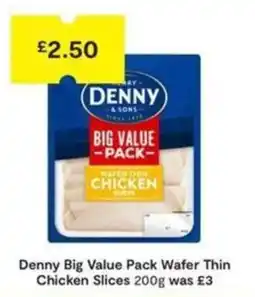 SuperValu Denny wafer thin chicken slices offer