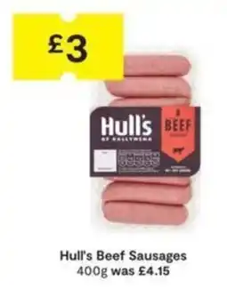 SuperValu Hull's beef sausages offer