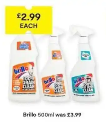Brillo drain clean