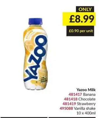 Yazoo milk