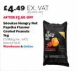 Costco Sdoukes Hungry Hot Paprika Flavour Coated Peanuts offer