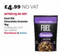Costco Fuel 10k chocolate granola offer