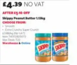Costco Skippy peanut butter offer