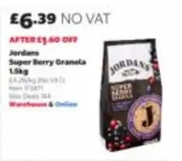 Costco Jordans super berry granola offer