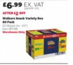 Costco Walkers snack variety box offer