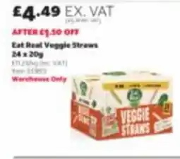 Costco Eat Real Veggie Straws offer