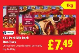 Lidl XXL Pork Rib Rack Duo Pack offer