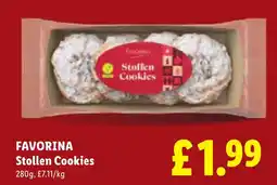 Lidl Favorina Stollen Cookies offer