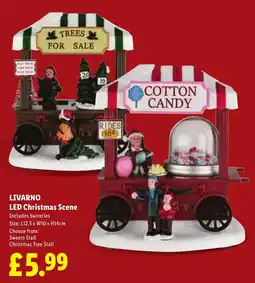 Lidl Livarno led christmas scene offer