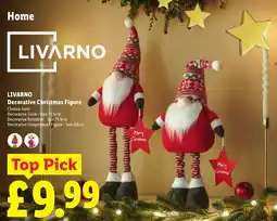 Lidl Livarno decorative christmas figure offer