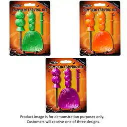 Iceland Halloween Pumpkin Carving Kit 3 Pieces offer