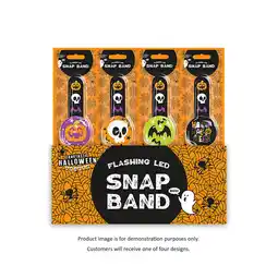 Iceland Halloween Flashing LED Snap Band offer
