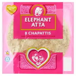 Iceland Elephant Atta 8 Chapattis 360g offer