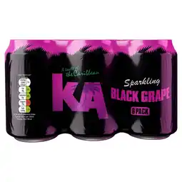 Iceland KA Sparkling Black Grape 6 x 330ml offer