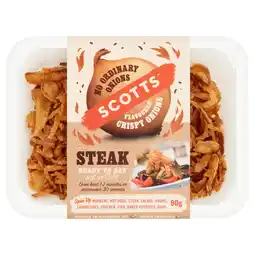 Iceland Scotts Steak Flavoured Crispy Onions 90g offer