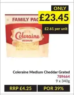 Musgrave MarketPlace Coleraine Medium Cheddar Grated offer