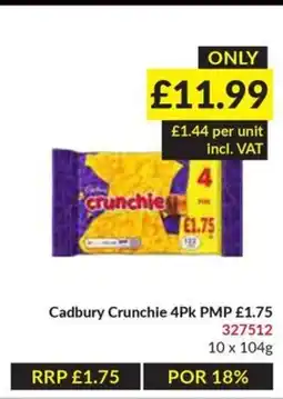 Musgrave MarketPlace Cadbury Crunchie offer