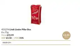 Musgrave MarketPlace Lindt Lindor Pillar Box offer