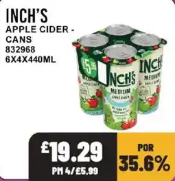 Bestway Inch's apple cider offer