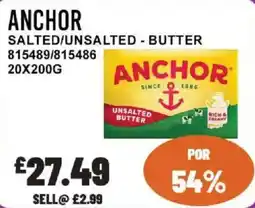 Bestway Anchor salted/unsalted butter offer
