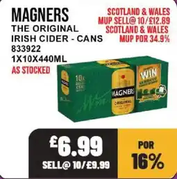 Bestway Magners the original irish cider - cans offer