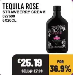 Bestway Tequila Rose strawberry cream liqueur offer
