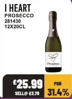 Bestway I Heart Prosecco offer