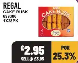 Bestway Regal cake rusk offer