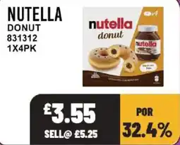 Bestway Nutella donut offer