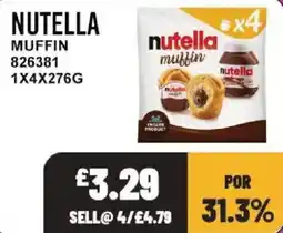 Bestway Nutella muffin offer